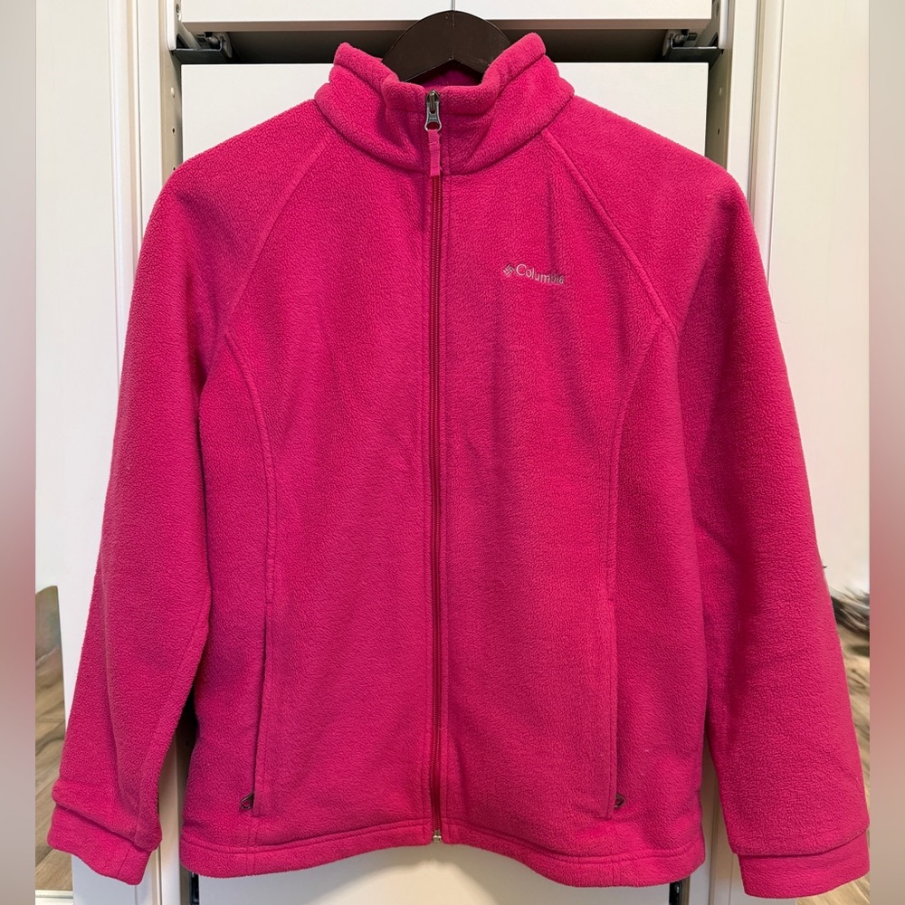 Columbia Vibrant Pink Fleece Jacket